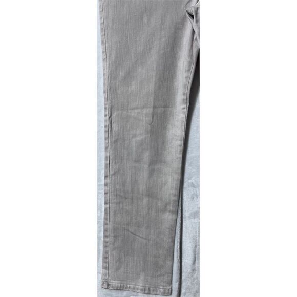 Chico’s So Slimming Beige Stretch Straight Jeans Size 3 (L 16) Regular - Picture 3 of 13